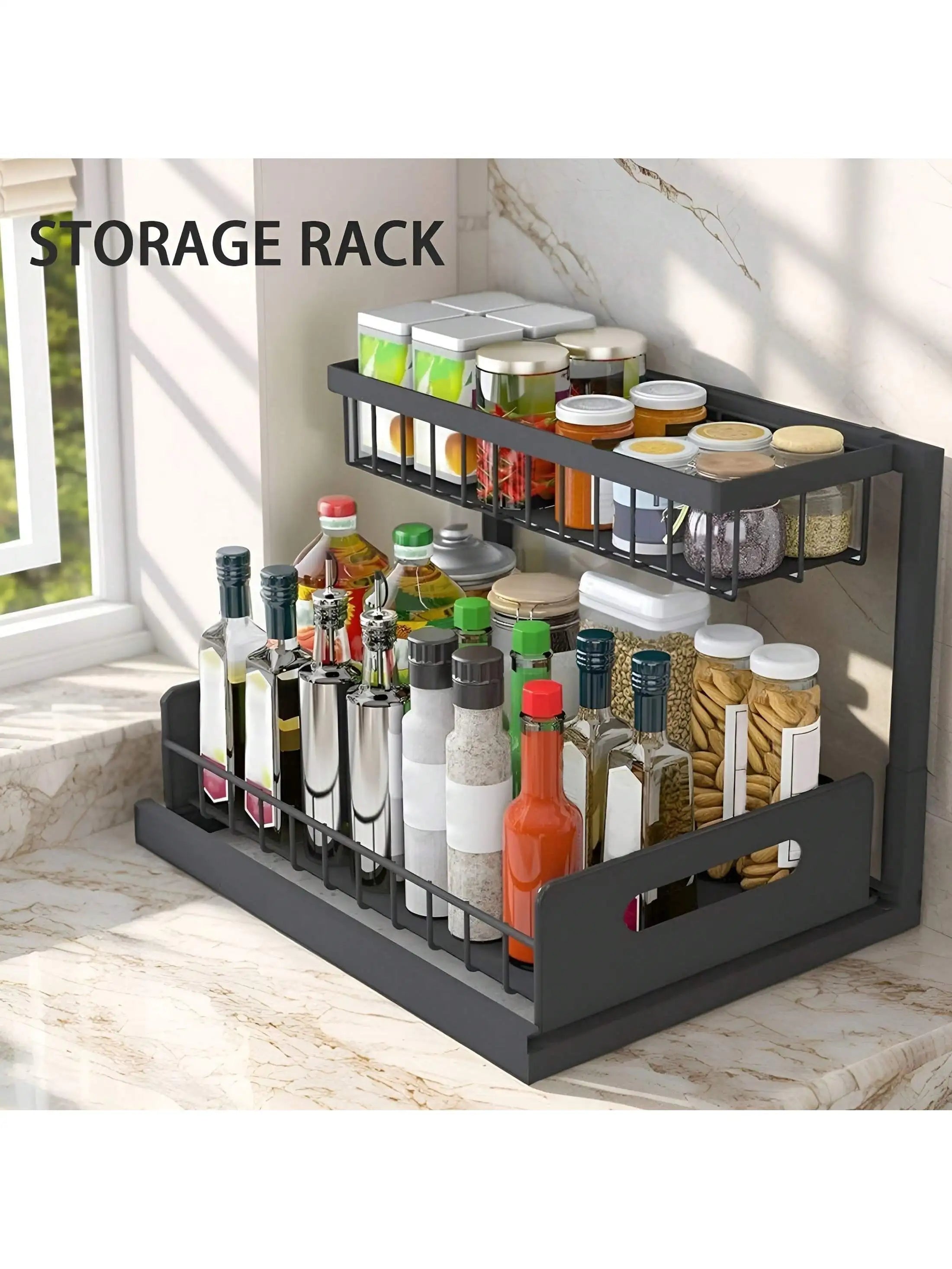 Norvexa™ Under Sink Organizer Rack