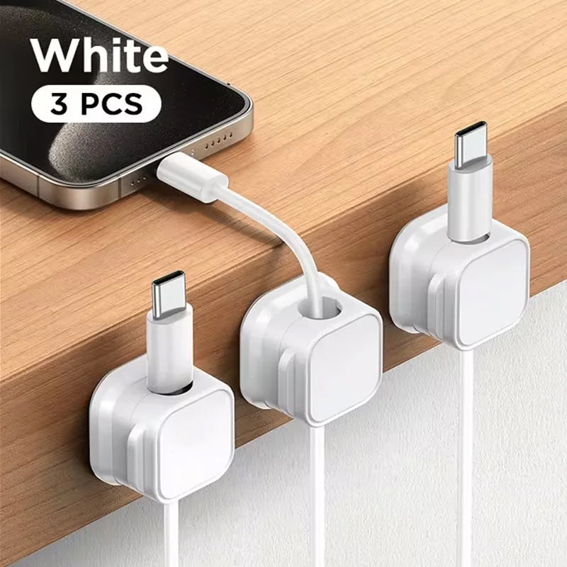 Norvexa™ Magnetic Cable Organizer (6-Pack)