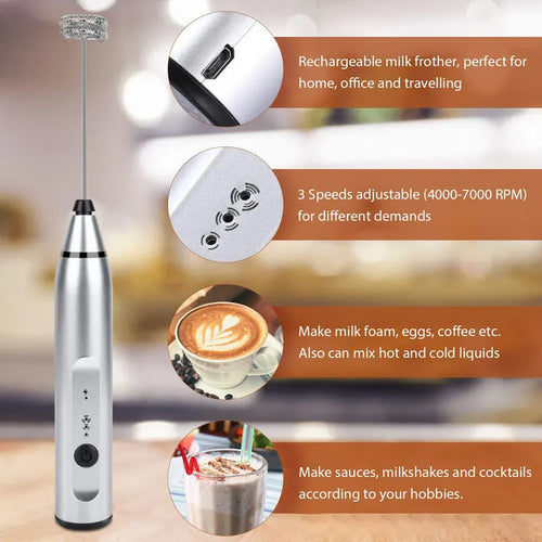 Norvexa™ Electric Milk Frother