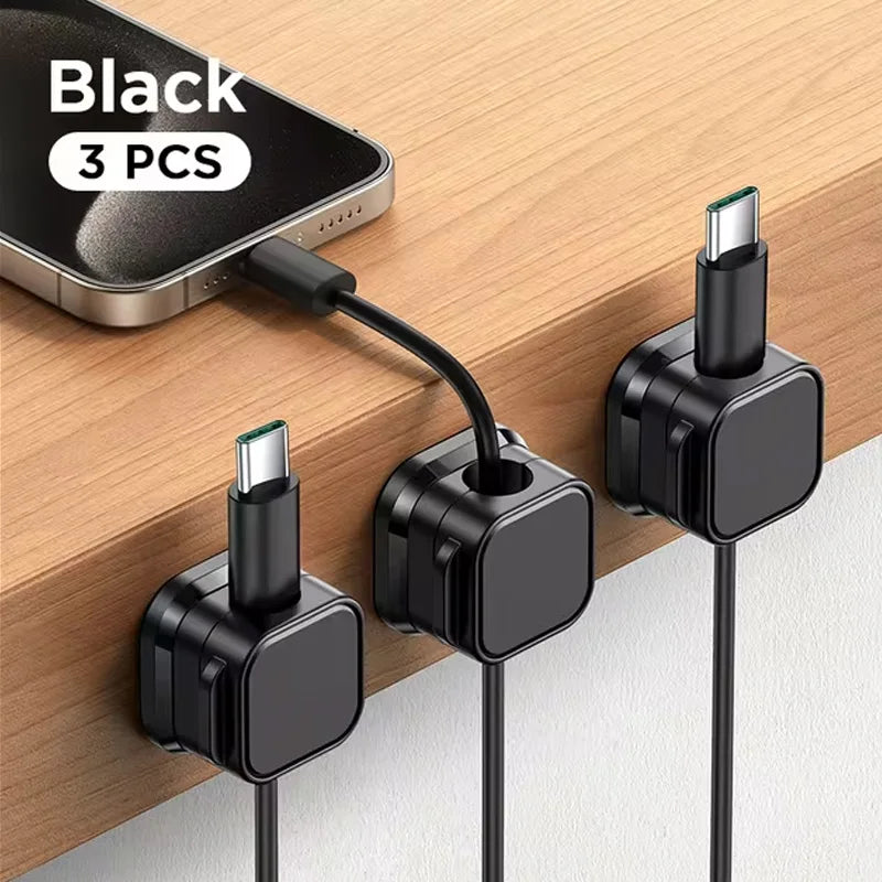 Norvexa™ Magnetic Cable Organizer (6-Pack)