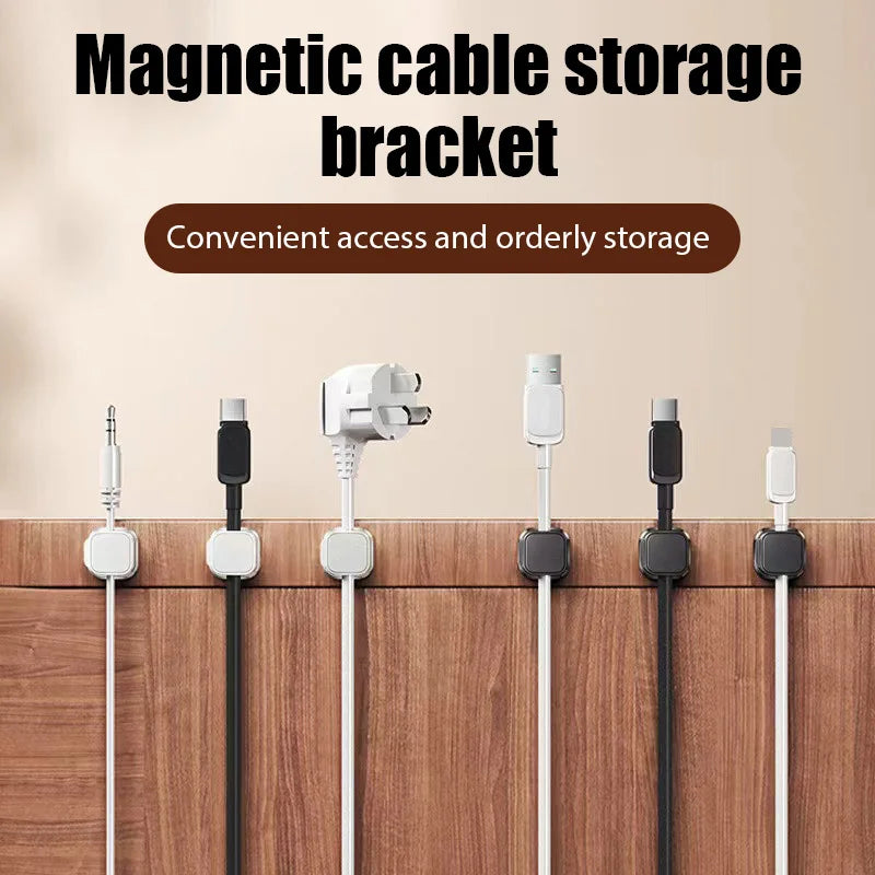 Norvexa™ Magnetic Cable Organizer (6-Pack)