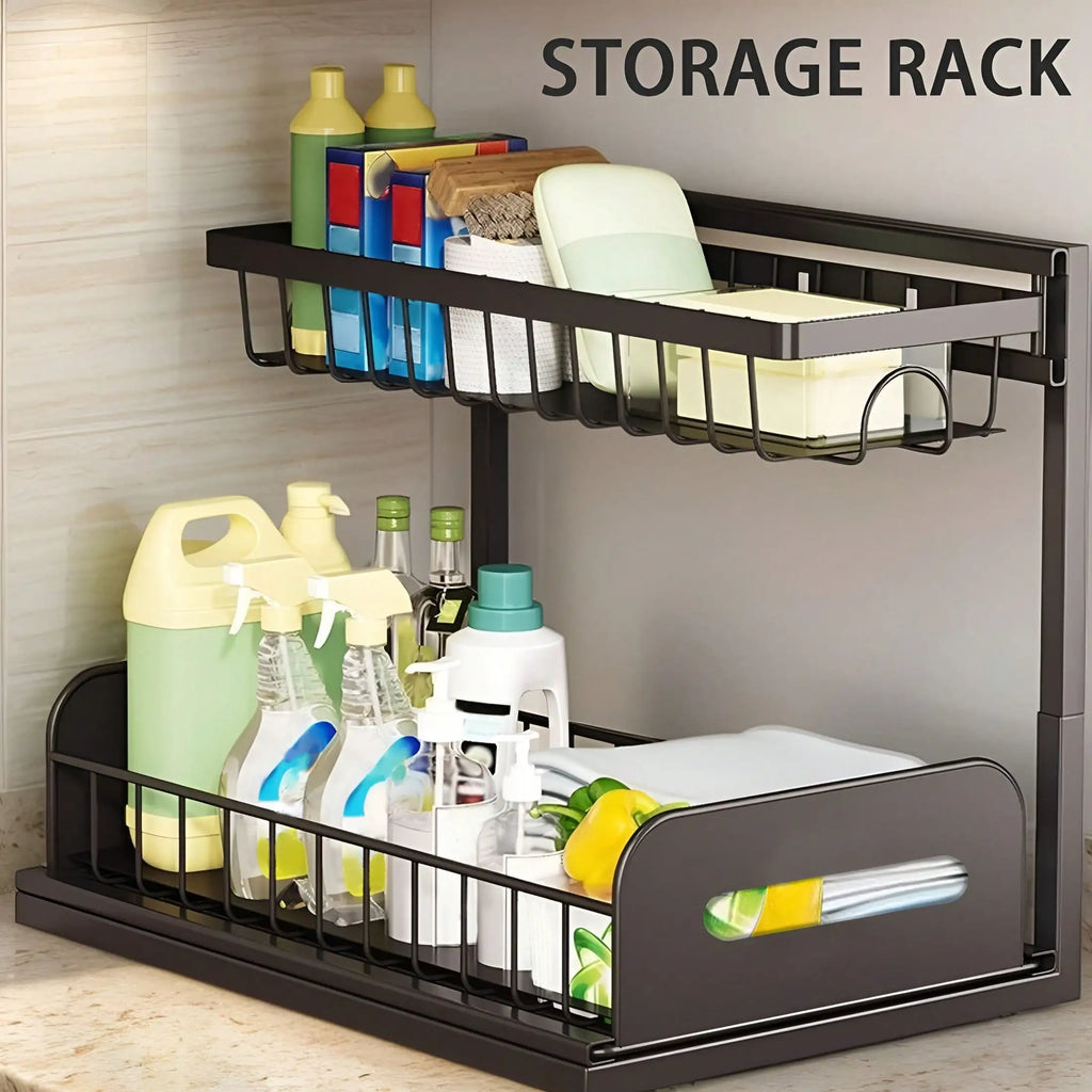 Norvexa™ Under Sink Organizer Rack