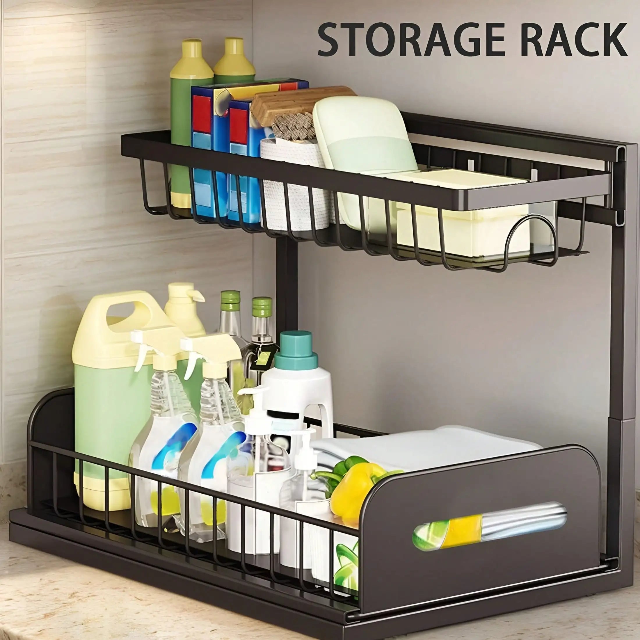 Norvexa™ Under Sink Organizer Rack