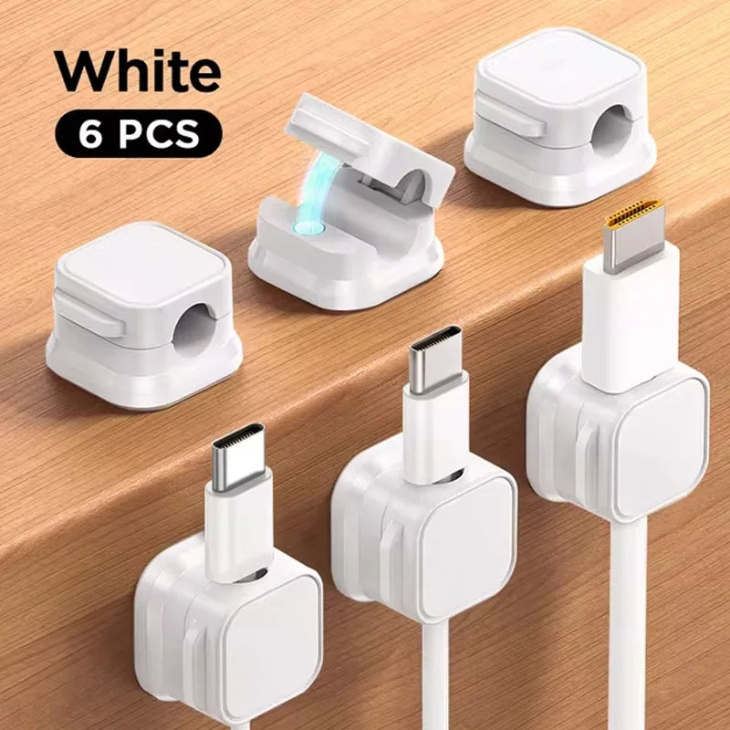 Norvexa™ Magnetic Cable Organizer (6-Pack)