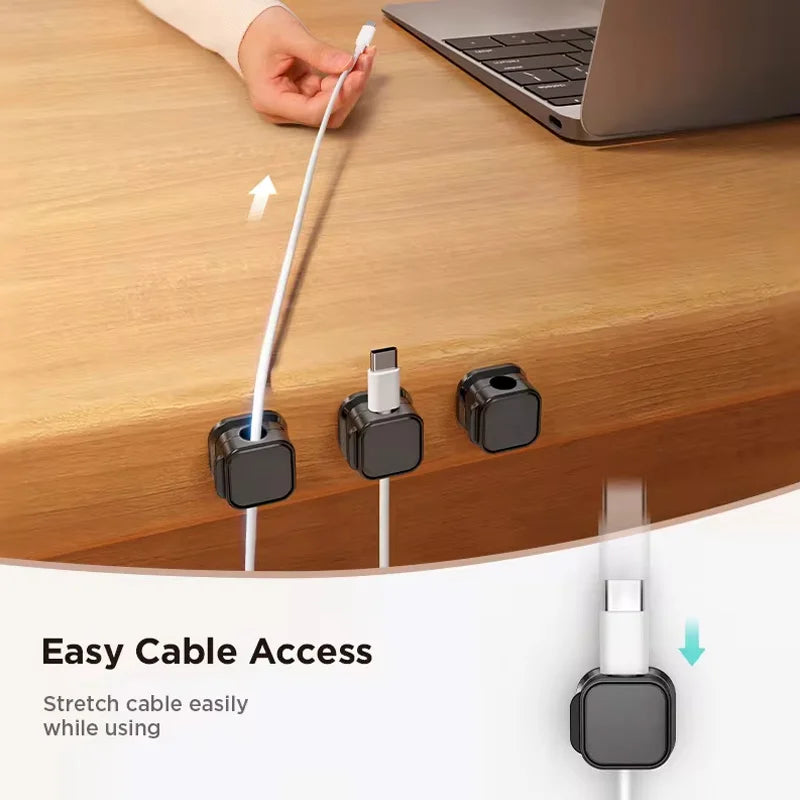 Norvexa™ Magnetic Cable Organizer (6-Pack)