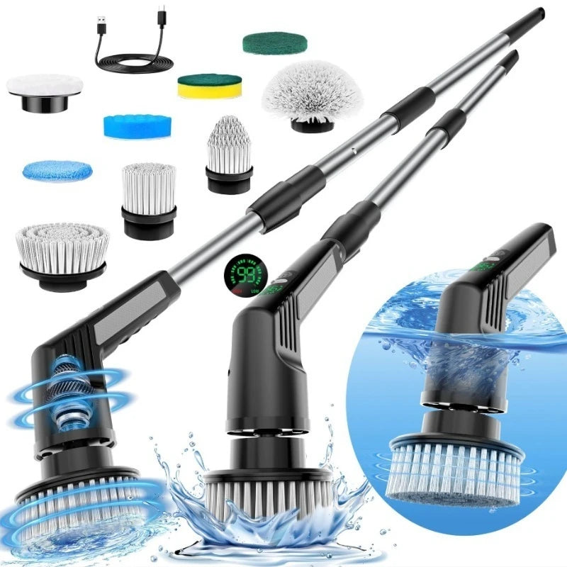 Norvexa™ 9-in-1 Cordless Cleaning Brush