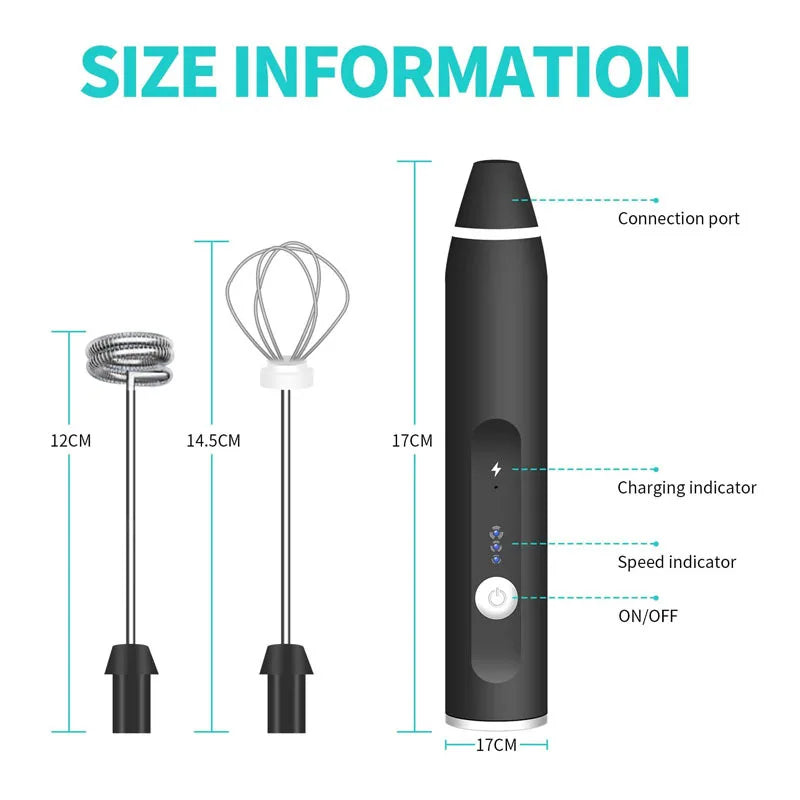 Norvexa™ Electric Milk Frother